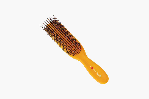 Парикмахерская щетка желтая глянец М I LOVE MY HAIR Spider ECO 1501