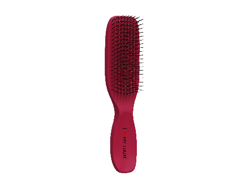 Парикмахерская щетка маджента глянец М I LOVE MY HAIR Spider ECO 1501